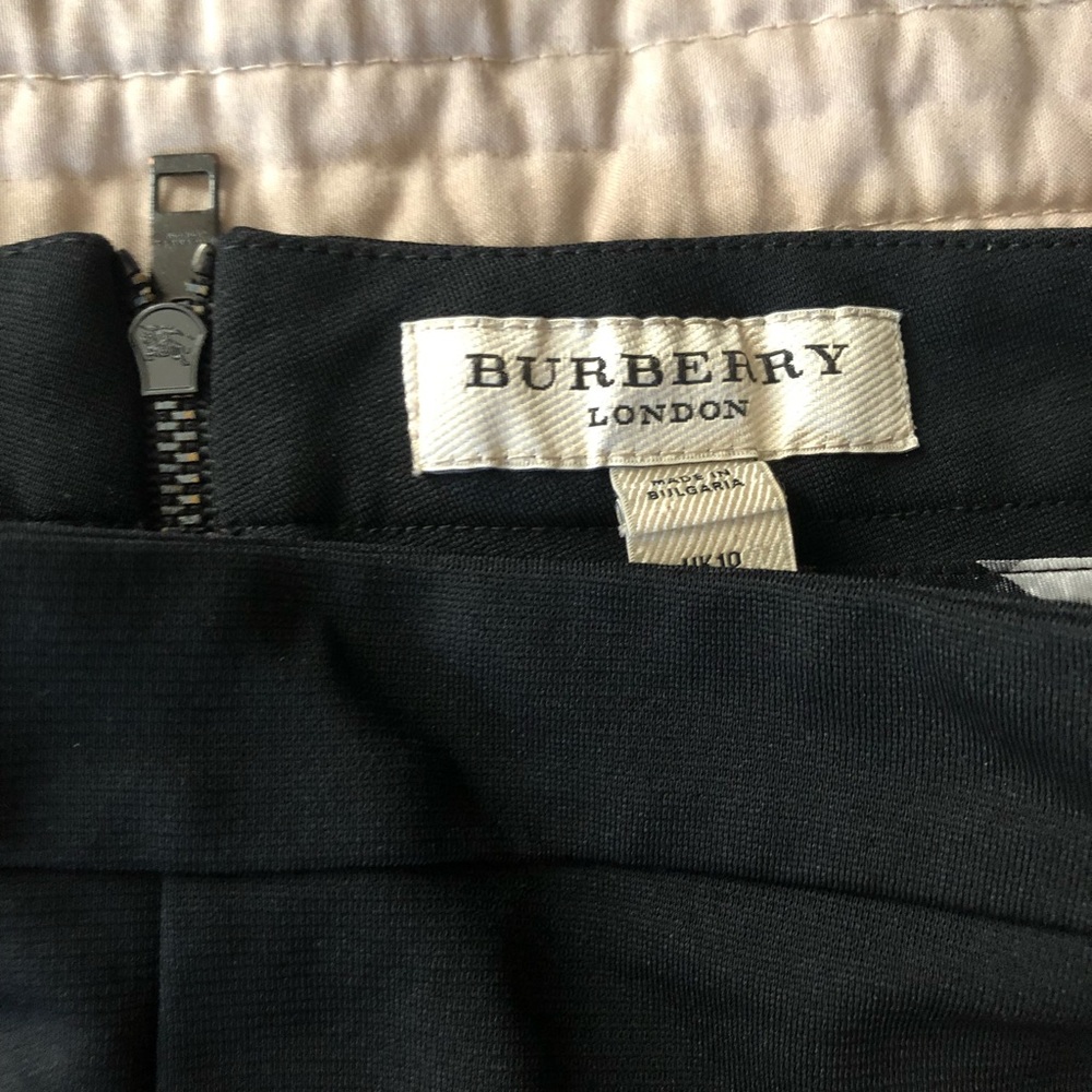 Burberry tuxedo skinny leggings
